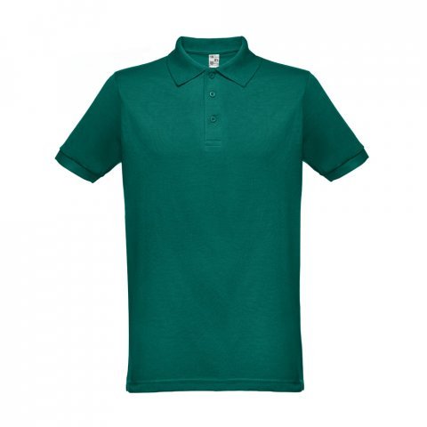 THC BERLIN 3XL. Herren Poloshirt - Dunkelgr&uuml;n