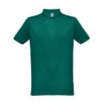 THC BERLIN 3XL. Herren Poloshirt - Dunkelgr&uuml;n
