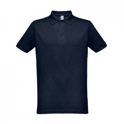 THC BERLIN 3XL. Herren Poloshirt - Dunkelblau