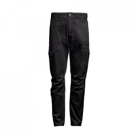 THC CARGO. Polyester and cotton work trousers - Black