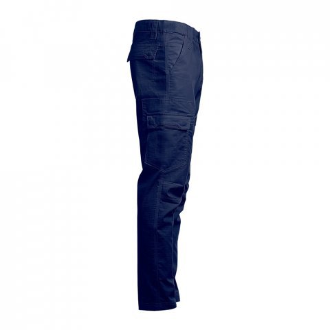 THC CARGO. Polyester and cotton work trousers - Navy blue
