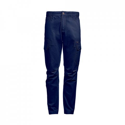 THC CARGO. Polyester and cotton work trousers - Navy blue