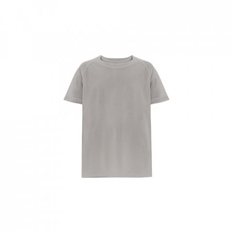 THC MOVE KIDS. Lasten tekninen lyhythihainen polyesteri-t-paita - Vaaleanharmaa