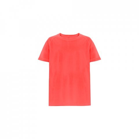 THC MOVE KIDS. Lasten tekninen lyhythihainen polyesteri-t-paita - Tummanoranssi