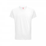 THC FAIR WH. T-shirt 100% bumbac - Alb