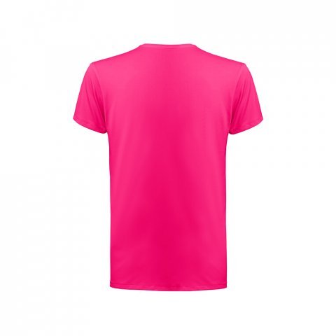 THC TUBE. T-Shirt (190g/m&sup2;) aus Polyester (90%) - Dunkelrosa