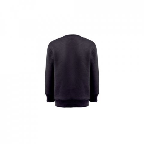 THC DELTA KIDS. Detsk&aacute; mikina z recyklovanej bavlny a polyesteru - Čierna