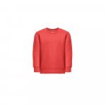 THC DELTA KIDS. Detsk&aacute; mikina z recyklovanej bavlny a polyesteru - Červen&aacute;