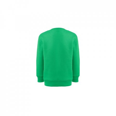 THC DELTA KIDS. Detsk&aacute; mikina z recyklovanej bavlny a polyesteru - Zelen&aacute;