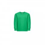 THC DELTA KIDS. Detsk&aacute; mikina z recyklovanej bavlny a polyesteru - Zelen&aacute;