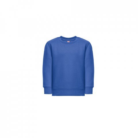 THC DELTA KIDS. Detsk&aacute; mikina z recyklovanej bavlny a polyesteru - Kr&aacute;ľovsk&aacute; modr&aacute;