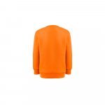 THC DELTA KIDS. Detsk&aacute; mikina z recyklovanej bavlny a polyesteru - Oranžov&aacute;