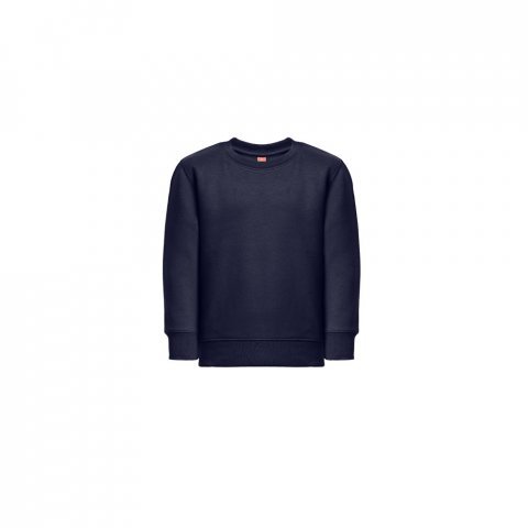 THC DELTA KIDS. Detsk&aacute; mikina z recyklovanej bavlny a polyesteru - N&aacute;morn&iacute;cka modr&aacute;