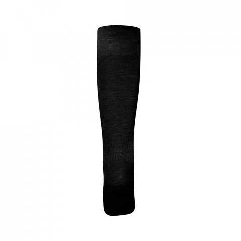 THC RUN KIDS. Chaussette de sport mi-mollet pour enfants - Noir