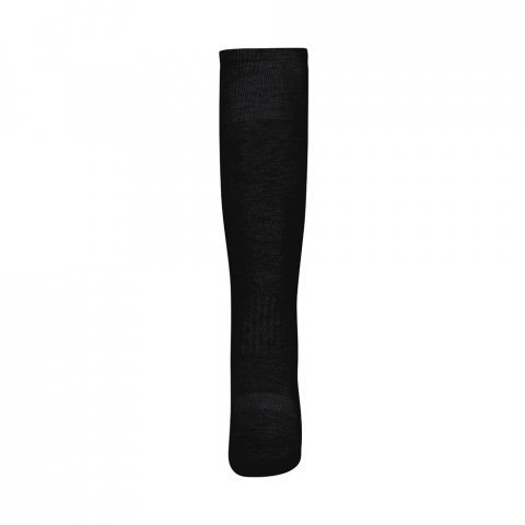 THC RUN KIDS. Chaussette de sport mi-mollet pour enfants - Noir