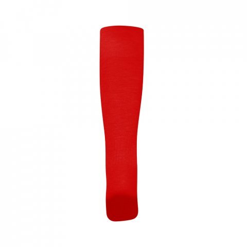 THC RUN KIDS. Chaussette de sport mi-mollet pour enfants - Rouge