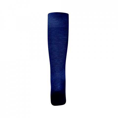 THC RUN KIDS. Chaussette de sport mi-mollet pour enfants - Bleu marine