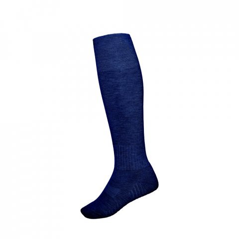 THC RUN KIDS. Chaussette de sport mi-mollet pour enfants - Bleu marine