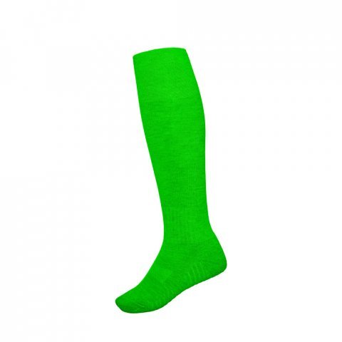 THC RUN KIDS. Chaussette de sport mi-mollet pour enfants - Vert citron