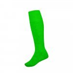 THC RUN KIDS. Chaussette de sport mi-mollet pour enfants - Vert citron