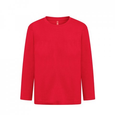 THC BUCHAREST KIDS. Langermet T-skjorte - R&oslash;d