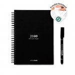 STARTER KIT INFINITE PLANNER A5. Le set comprend un "infinite Diary", un kit de nettoyage, un marqueur et un porte-marqueur - Noir