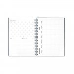 STARTER KIT INFINITE PLANNER A5. Le set comprend un "infinite Diary", un kit de nettoyage, un marqueur et un porte-marqueur - Bleu marine