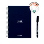 STARTER KIT INFINITE PLANNER A5. Le set comprend un "infinite Diary", un kit de nettoyage, un marqueur et un porte-marqueur - Bleu marine