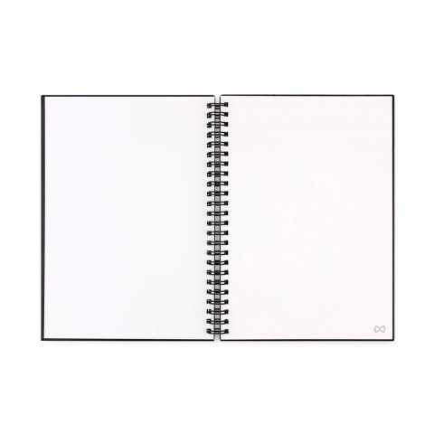 STARTER KIT INFINITEBOOK A5. Set includes an A5 "Infinitebook", cleaning kit, marker and marker holder - Black