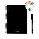 STARTER KIT INFINITEBOOK A5. Set includes an A5 "Infinitebook", cleaning kit, marker and marker holder - Black