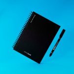 STARTER KIT INFINITEBOOK A5. Set includes an A5 "Infinitebook", cleaning kit, marker and marker holder - Black
