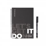 STARTER KIT INFINITEBOOK. Infinitebook" kit with hardcover, 1 cleaning kit, 1 marker and 1 ballpoint holder - Black