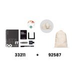 STARTER KIT INFINITEBOOK. Zestaw &bdquo;Infinitebook&rdquo; w twardej oprawie, 1 zestaw do czyszczenia, 1 marker i 1 uchwyt na długopis