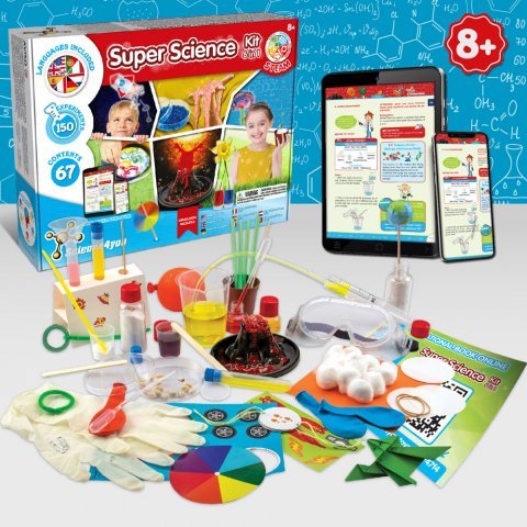 6 in 1 Super Science Kit I. &Epsilon;&kappa;&pi;&alpha;&iota;&delta;&epsilon;&upsilon;&tau;&iota;&kappa;ό &pi;&alpha;&iota;&chi;&nu;ί&delta;&iota; &gamma;&iota;&alpha; &pi;&alpha;&iota;&delta;&iota;ά - &Mu;ί&xi;&eta;