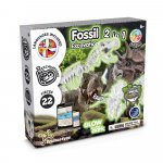 2 in 1 Fossil Excavation Kit I. Vzdel&aacute;vacia hra pre deti - Viacfarebn&aacute;