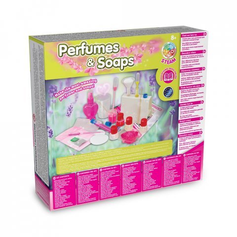 Perfume & Soap Factory Kit I. Pedagogiskt spel f&ouml;r barn - Blandade f&auml;rger