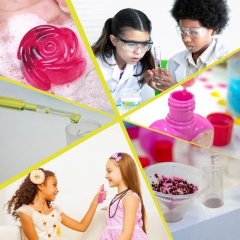 Perfume & Soap Factory Kit I. Pedagogiskt spel f&ouml;r barn - Blandade f&auml;rger