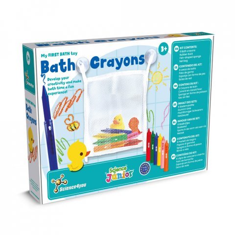 BATH CRAYONS. Pedagogiska leksaker f&ouml;r barn - Blandade f&auml;rger