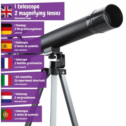 TELESCOPE. Pedagogiskt spel f&ouml;r barn - Blandade f&auml;rger