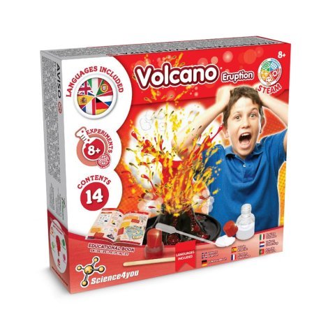 VOLCANIC ERUPTION GAME. L&aelig;ringsspil til b&oslash;rn - Assorteret