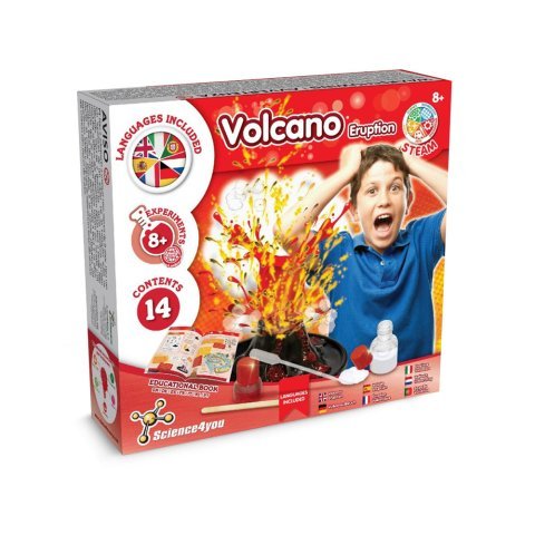VOLCANIC ERUPTION GAME. L&aelig;ringsspil til b&oslash;rn