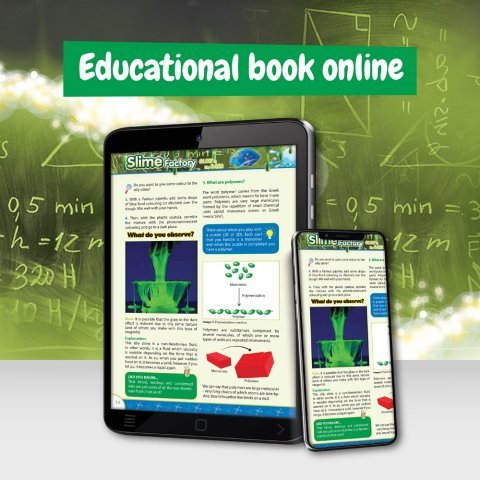 SLIME FACTORY GAME. Pedagogisk spill for barn - Assortert