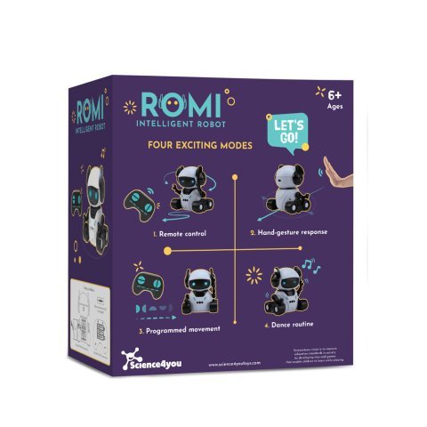 ROMI INTELLIGENT ROBOT. &Epsilon;&kappa;&pi;&alpha;&iota;&delta;&epsilon;&upsilon;&tau;&iota;&kappa;ό &pi;&alpha;&iota;&chi;&nu;ί&delta;&iota; &gamma;&iota;&alpha; &pi;&alpha;&iota;&delta;&iota;ά - &Mu;ί&xi;&eta;
