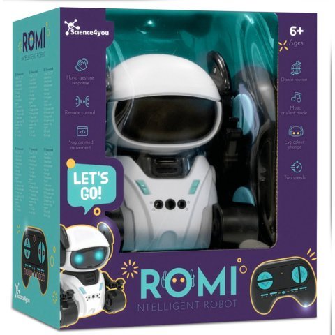 ROMI INTELLIGENT ROBOT. &Epsilon;&kappa;&pi;&alpha;&iota;&delta;&epsilon;&upsilon;&tau;&iota;&kappa;ό &pi;&alpha;&iota;&chi;&nu;ί&delta;&iota; &gamma;&iota;&alpha; &pi;&alpha;&iota;&delta;&iota;ά - &Mu;ί&xi;&eta;