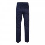 VL LUGH. Strečov&eacute; nohavice s viacer&yacute;mi vreckami (240 g/m&sup2;) z bavlny (46 %), EME (38 %) a polyesteru (16 %) - N&aacute;morn&iacute;cka modr&aacute;