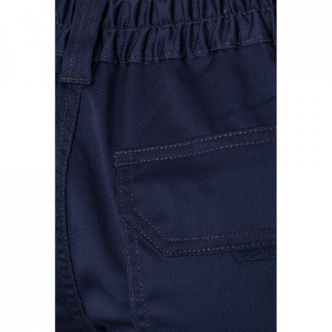 VL HEBE. Strečov&eacute; bermudy s viacer&yacute;mi vreckami (240 g/m&sup2;), z bavlny (46 %), EME (38 %) a polyesteru (16 %) - N&aacute;morn&iacute;cka modr&aacute;