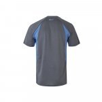 VL SLAYER. Tricou tehnic bicolor bird-eye (160g/m&sup2;), din poliester (100%) - Gri/Albastru deschis