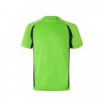 VL SLAYER. Tricou tehnic bicolor bird-eye (160g/m&sup2;), din poliester (100%) - Verde/Albastru
