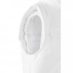 VL MEFITIS. Multi-pocket padded vest (220g/m&sup2;), in polyester (100%) - White