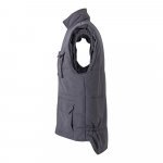 VL MEFITIS. Multi-pocket padded vest (220g/m&sup2;), in polyester (100%) - Grey